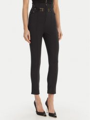 Elisabetta Franchi Spodnie materiałowe PA-158-61E2-V350 Czarny Skinny Fit. Czarne spodnie materiałowe Elisabetta Franchi, bez wzorów, z materiału. Za 1,489.00 zł.