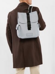 Hunter Plecak HTR-E-005-05 Szary. Szare plecaki Hunter, bez wzorów, ze skóry. Za 249.99 zł.