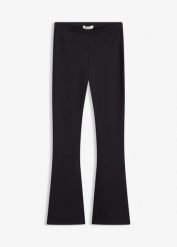 Legginsy z wygodnego materiału punto di roma. Czerwone legginsy bonprix, bez wzorów, z gumy. Za 129.99 zł.