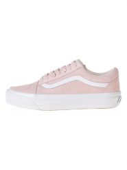 Vans Skórzane sneakersy "Old Skool" w kolorze jasnoróżowym rozmiar: 42,5. Różowe trampki Vans, bez wzorów, bez zapięcia. Za 269.95 zł.