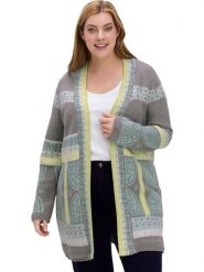 WITT WEIDEN Kardigan w kolorze szaro-jasnozielonym rozmiar: 40. Szare kardigany WITT WEIDEN, bez wzorów. Za 43.99 zł.