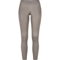 Legginsy damskie Urban Classics imitation cuir. Szare legginsy Urban Classics, bez wzorów. Za 149.50 zł.