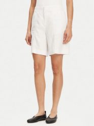 Calvin Klein Jeans Bermudy J20J225219 Biały Relaxed Fit. Białe szorty Calvin Klein Jeans, bez wzorów, z bawełny. Za 259.99 zł.