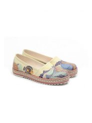 Goby Espadryle w kolorze kremowym ze wzorem rozmiar: 42. Brązowe espadryle Goby, bez wzorów, bez obcasa, bez zapięcia. Za 162.87 zł.
