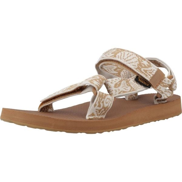 Sandały TEVA W ORIGINAL UNIVERSAL Jasnobrązowy. Brązowe sandały Teva, bez wzorów, z tkaniny, bez obcasa, bez zapięcia. Za 229.99 zł.