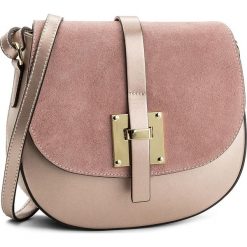 Torebka CREOLE - K10388 Perła. Czerwone listonoszki Creole, bez wzorów, ze skóry, na ramię, bez dodatków. W wyprzedaży za 149.00 zł.