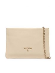Patrizia Pepe Torebka 8B0335/L001-W405 Écru. Kopertówki Patrizia Pepe, bez wzorów, ze skóry, bez dodatków. Za 729.99 zł.