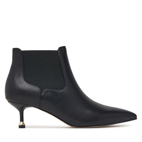 Botki Liu Jo. Czarne botki Liu Jo, bez wzorów, bez obcasa, na szpilce, bez zapięcia. Za 829.99 zł.