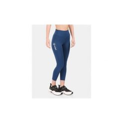 Damska legginsy fitness Kilpi RIVIAN-W. Niebieskie legginsy Kilpi, bez wzorów, z nylonu, do biegania. Za 256.81 zł.