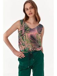 TATUUM Top ze wzorem rozmiar: 44. Topy Tatuum, s, bez wzorów, z wiskozy, bez kołnierzyka, bez ramiączek. Za 81.95 zł.