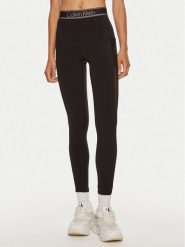 Calvin Klein Performance Legginsy 00GWF4L608 Czarny Slim Fit. Czarne legginsy Calvin Klein Performance, l, bez wzorów, z syntetyku, na fitness i siłownię. Za 159.99 zł.