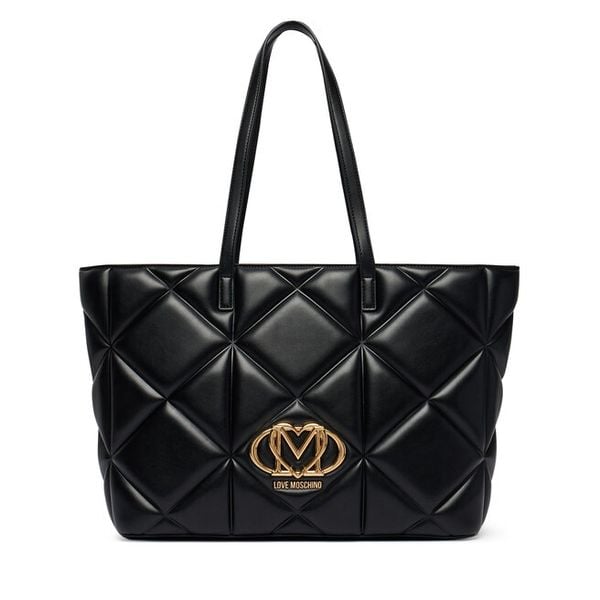Torebka LOVE MOSCHINO. Czarne shopper Love Moschino, bez wzorów, bez dodatków. Za 1,059.00 zł.