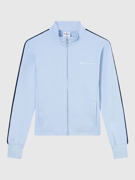 Champion Bluza w kolorze błękitnym rozmiar: L. Niebieskie bluzy Champion, l, bez wzorów, z bawełny, bez kaptura. Za 138.06 zł.