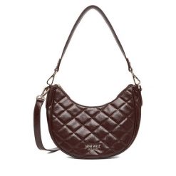 Torebka Nine West. Brązowe torebki klasyczne Nine West, bez wzorów, bez dodatków. Za 179.99 zł.