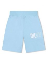 DKNY Szorty w kolorze niebieskim rozmiar: 116. Niebieskie szorty DKNY, bez wzorów, z bawełny. Za 56.99 zł.