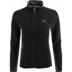 Bluza polarowa dla kobiet Peggy - Komfort i styl. Czarne bluzy GLENMUIR, bez wzorów, z materiału, z kapturem. Za 209.99 zł.