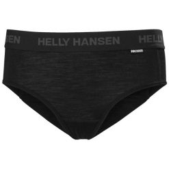 Figi damskie Helly Hansen Dura. Czarne figi Helly Hansen, l, bez wzorów, z materiału. Za 225.50 zł.