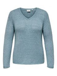 ONLY Sweter w kolorze błękitnym rozmiar: S-42/44. Niebieskie swetry Only, s, bez wzorów, bez ramiączek. Za 105.88 zł.