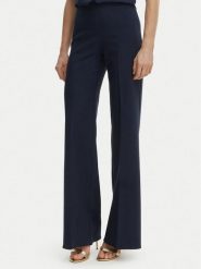 Rinascimento Spodnie palazzo CFC0127878003 Granatowy Wide Leg. Niebieskie spodnie materiałowe Rinascimento, xs, bez wzorów, z materiału. Za 429.99 zł.