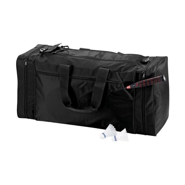 Torba sportowa Quadra Jumbo. Czarne torby na ramię QUADRA, bez wzorów, z nylonu, sportowe, na ramię, bez dodatków. Za 246.00 zł.