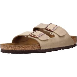Klapki damskie Birkenstock Arizona. Brązowe klapki Birkenstock, bez wzorów, bez obcasa. Za 807.00 zł.