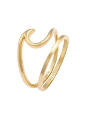 Elli Damski zestaw fale Basic morski ze srebra próby 925 Sterling Silver Pierścionki 1 ct. Szare pierścionki Elli, srebrne. Za 241.39 zł.