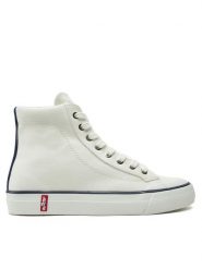 Levi's® Trampki 235664-733-51 Biały. Białe trampki bez wzorów, z materiału, bez zapięcia. Za 199.99 zł.