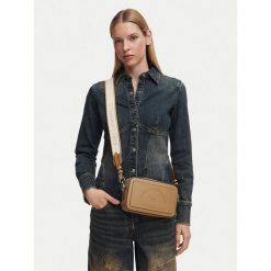 Torebka KARL LAGERFELD. Brązowe listonoszki KARL LAGERFELD, bez wzorów, bez dodatków. Za 849.99 zł.