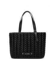 KARL LAGERFELD Torebka A4W30071 Czarny. Czarne torebki klasyczne KARL LAGERFELD, bez wzorów, ze skóry, bez dodatków. Za 959.99 zł.