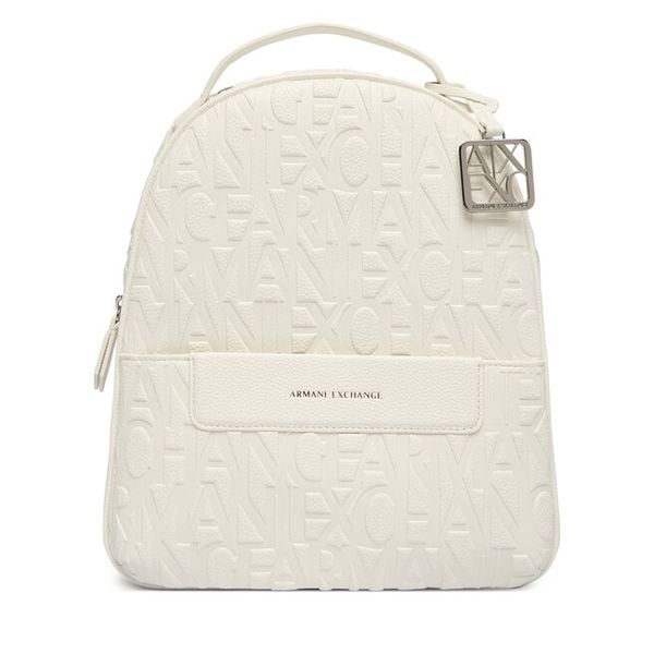 Plecak Armani Exchange. Białe plecaki Armani Exchange, bez wzorów. Za 567.99 zł.