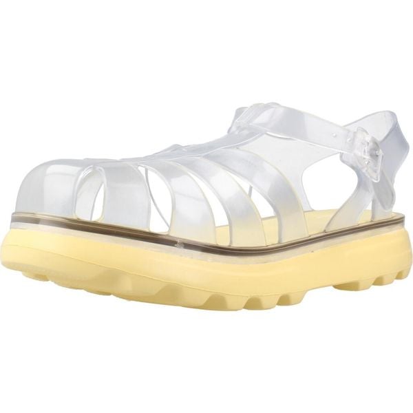 Sandały IGOR VEGA CRISTAL Żółty. Żółte sandały Igor, bez wzorów, z syntetyku, bez obcasa, bez zapięcia. Za 206.99 zł.