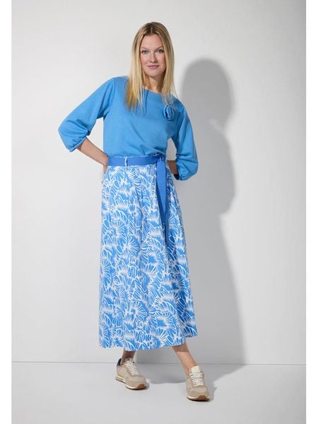 More & More Bluza w kolorze niebieskim rozmiar: 36. Niebieskie bluzy More & More, z aplikacjami, bez kaptura. Za 139.95 zł.