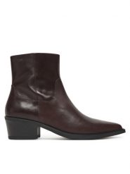Vagabond Shoemakers Botki Kelsey 5810-101-35 Brązowy. Brązowe botki Vagabond Shoemakers, bez wzorów, ze skóry, bez obcasa, na płaskiej podeszwie, bez zapięcia. Za 759.99 zł.