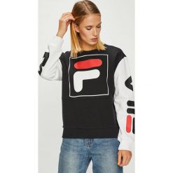 Fila - Bluza. Szare bluzy Fila, m, z nadrukiem, z bawełny, bez kaptura. W wyprzedaży za 259.90 zł.