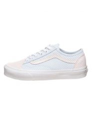 Vans Sneakersy "Old Skool" w kolorze brzoskwiniowo-błękitnym rozmiar: 36. Niebieskie trampki Vans, bez wzorów, bez zapięcia. Za 96.14 zł.