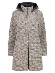 CMP Płaszcz w kolorze beżowym rozmiar: 46. Brązowe płaszcze CMP, bez wzorów, z syntetyku, bez kaptura. Za 327.10 zł.