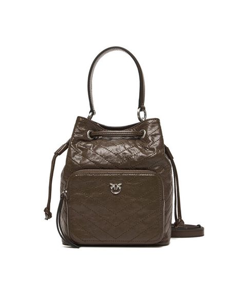 PINKO Torebka Cargo Bucket Al 25-26 PLTT 105112 A2JC Brązowy. Brązowe torebki klasyczne Pinko, bez wzorów, ze skóry, bez dodatków. Za 1,849.00 zł.