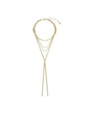 Patrizia Pepe Naszyjnik 8J1364/M001-Z001 Złoty. Żółte naszyjniki Patrizia Pepe, metalowe. Za 639.99 zł.