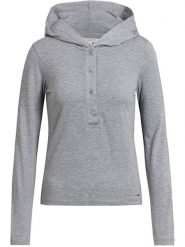 Herrlicher Sweter "Haely" w kolorze szarym rozmiar: L. Szare swetry Herrlicher, l, bez wzorów, bez ramiączek. Za 143.95 zł.