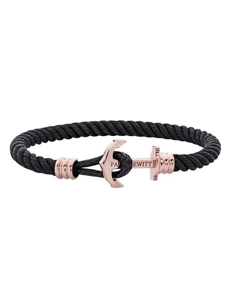 Paul Hewitt Bransoletka w kolorze czarnym rozmiar: S. Czarne bransoletki Paul Hewitt, ze stali. Za 87.40 zł.