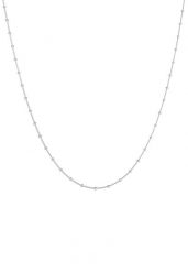 Elli Elli Naszyjnik Damski delikatny naszyjnik wężowy kulka Basic Trend srebro 925 Sterling Silver Naszyjniki 1 ct. Szare naszyjniki Elli, srebrne. Za 207.39 zł.