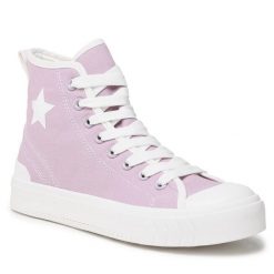 Trampki Jenny Fairy. Fioletowe trampki Jenny Fairy, bez wzorów, bez zapięcia. Za 44.99 zł.