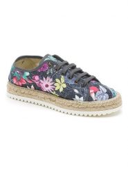 Natural world Espadryle w kolorze antracytowym rozmiar: 37. Czarne espadryle Natural World, bez wzorów, bez obcasa, bez zapięcia. Za 104.99 zł.