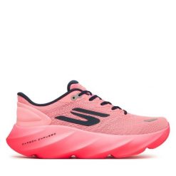 Buty do biegania Skechers. Czerwone obuwie sportowe Skechers, bez zapięcia, do biegania. Za 679.99 zł.