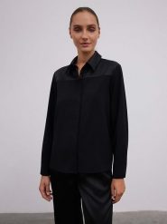 BGN Koszula w kolorze czarnym rozmiar: 40. Czarne koszule BGN, bez wzorów, bez kołnierzyka, bez ramiączek. Za 121.99 zł.