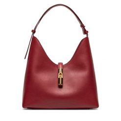 Torebka Furla. Czerwone torebki klasyczne Furla, bez wzorów, bez dodatków. Za 1,299.00 zł.