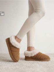 Klapki mules na platformie z imitacją futra - żółty. Żółte klapki Sinsay, bez wzorów, bez obcasa, na platformie. Za 49.99 zł.