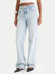 Patrizia Pepe Jeansy 8P0487/D1WZB-CB01 Niebieski Regular Fit. Niebieskie jeansy Patrizia Pepe, bez wzorów. Za 919.99 zł.