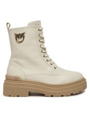 PINKO Trapery Mia 11 SD0141 P001 Écru. Trapery i śniegowce Pinko, ze skóry. Za 1,449.00 zł.
