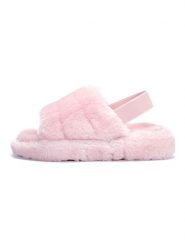 ISLAND BOOT Kapcie "Poppy" w kolorze jasnoróżowym rozmiar: 41. Różowe obuwie domowe Island Boot, bez wzorów, z otwartym noskiem, bez zapięcia. Za 100.99 zł.